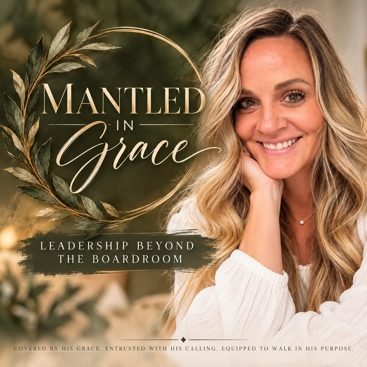 Mantled in Grace: Leadership Beyond the Boardroom podcast with Ashley